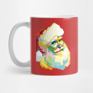 Santa Claus WPAP Mug